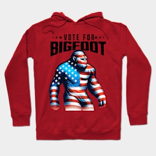 Vote For Bigfoot 2024 Hoodie